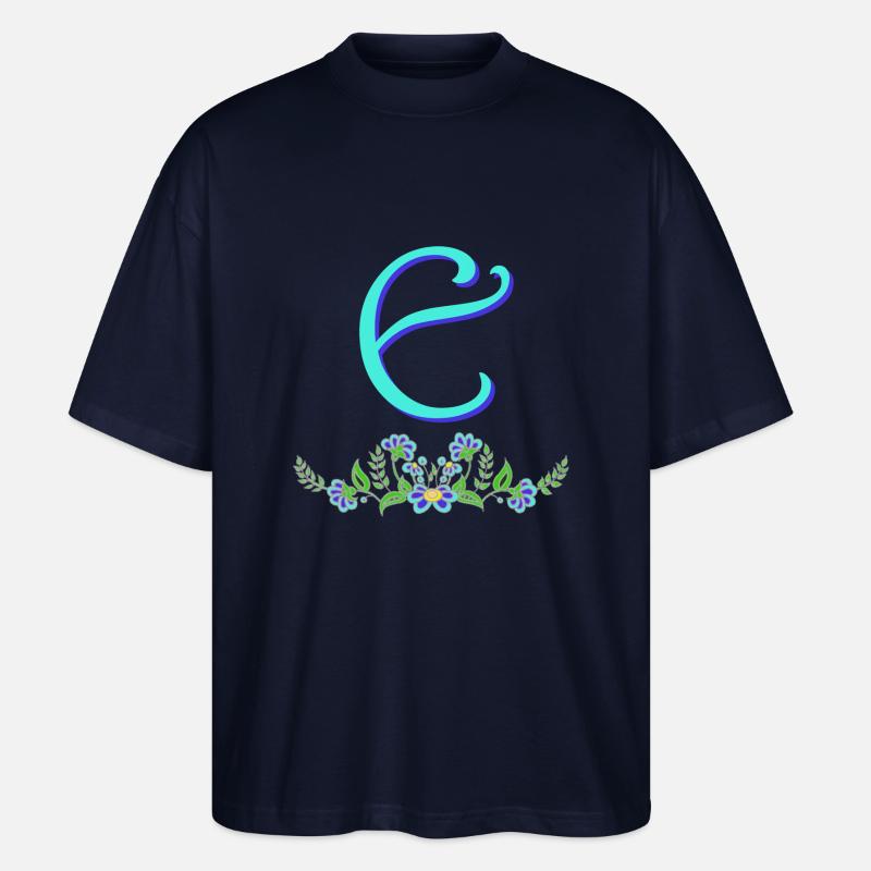 blaue blume e - Stanley/Stella Oversized Unisex Bio T-Shirt Blaster 2.0 - Navy