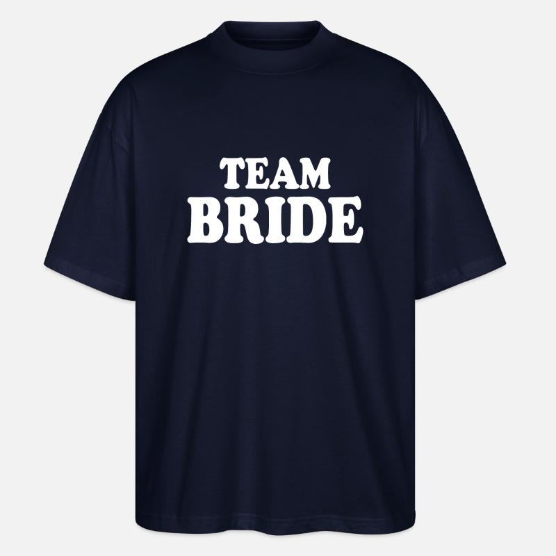 Team bride - Stanley/Stella Oversized Unisex Bio T-Shirt Blaster 2.0 - Navy