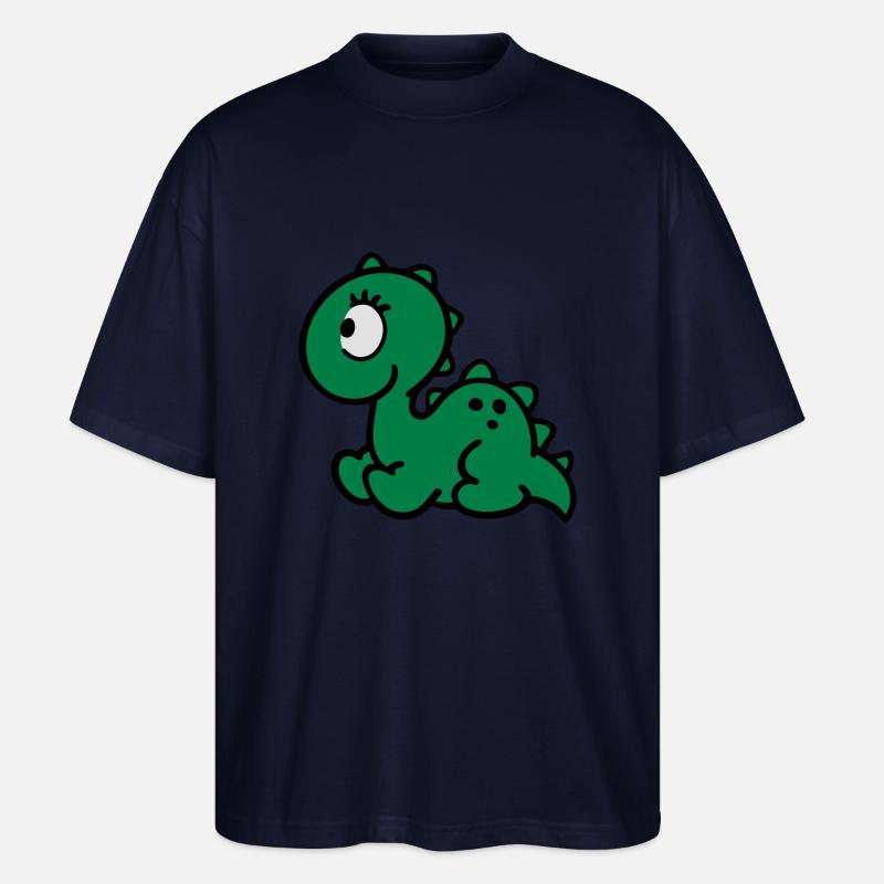Drache - Stanley/Stella Oversized Unisex Bio T-Shirt Blaster 2.0 - Navy