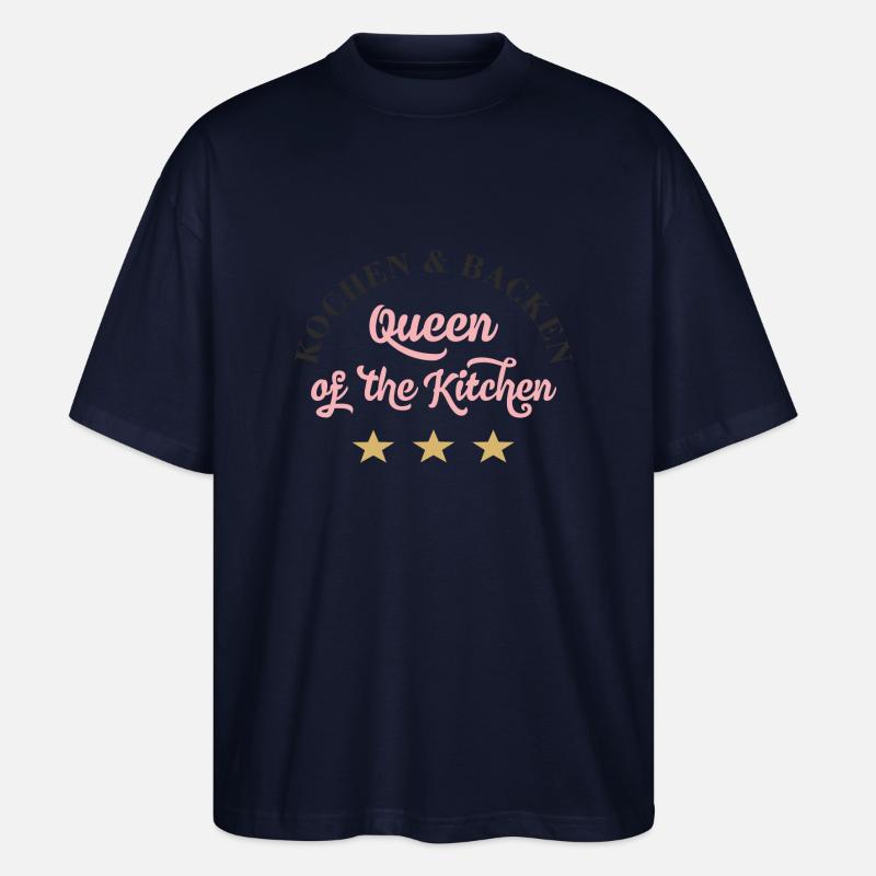 kochen - Stanley/Stella Oversized Unisex Bio T-Shirt Blaster 2.0 - Navy