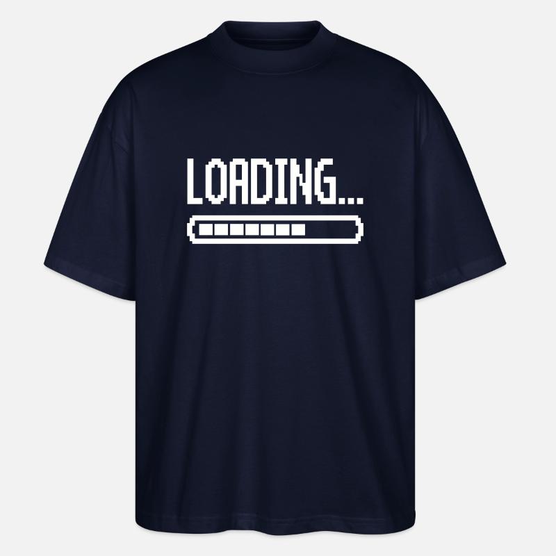 loading ladebalken - Stanley/Stella Oversized Unisex Bio T-Shirt Blaster 2.0 - Navy