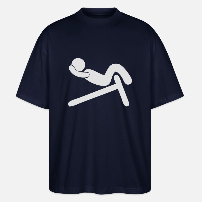 ABS ABS ABS - T-shirt bio Blaster 2.0 coupe oversize Stanley/Stella Unisexe - marine