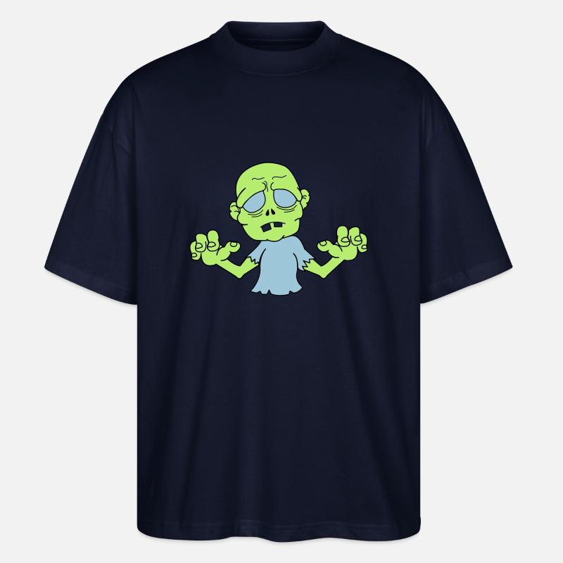 (zombie_2) - Stanley/Stella Oversized Unisex Bio T-Shirt Blaster 2.0 - Navy