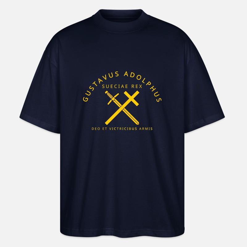 Gustav Adolf - Stanley/Stella Oversized Unisex Bio T-Shirt Blaster 2.0 - Navy