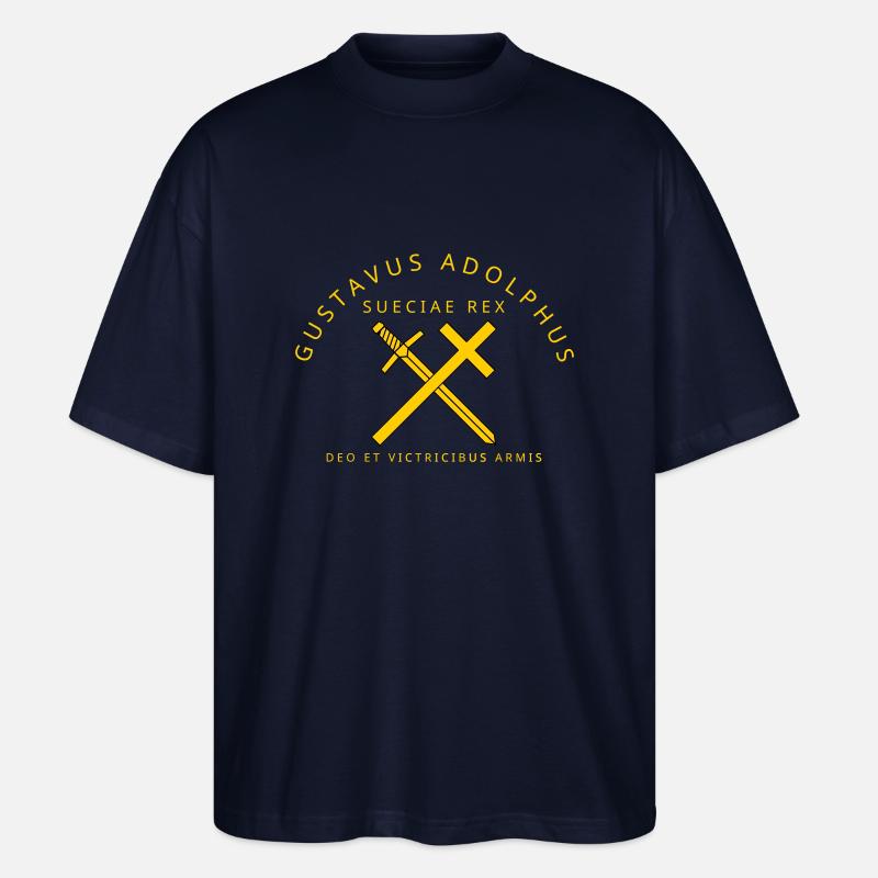Gustav Adolf - Stanley/Stella Oversized Unisex Bio T-Shirt Blaster 2.0 - Navy