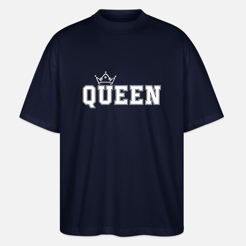 queen - Stanley/Stella Oversized Unisex Bio T-Shirt Blaster 2.0 - Navy