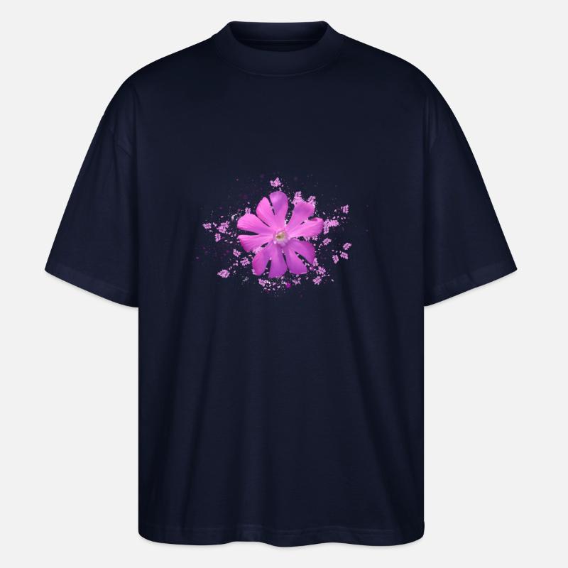 fleur rose fleur rose - T-shirt bio Blaster 2.0 coupe oversize Stanley/Stella Unisexe - marine