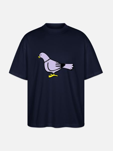 taube - T-shirt bio Blaster 2.0 coupe oversize Stanley/Stella Unisexe - marine