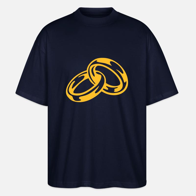 Ringe - Stanley/Stella Oversized Unisex Bio T-Shirt Blaster 2.0 - Navy