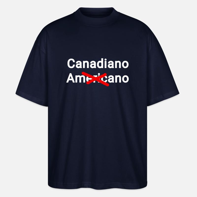 Canadiano - Stanley/Stella Oversized Unisex Bio T-Shirt Blaster 2.0 - Navy