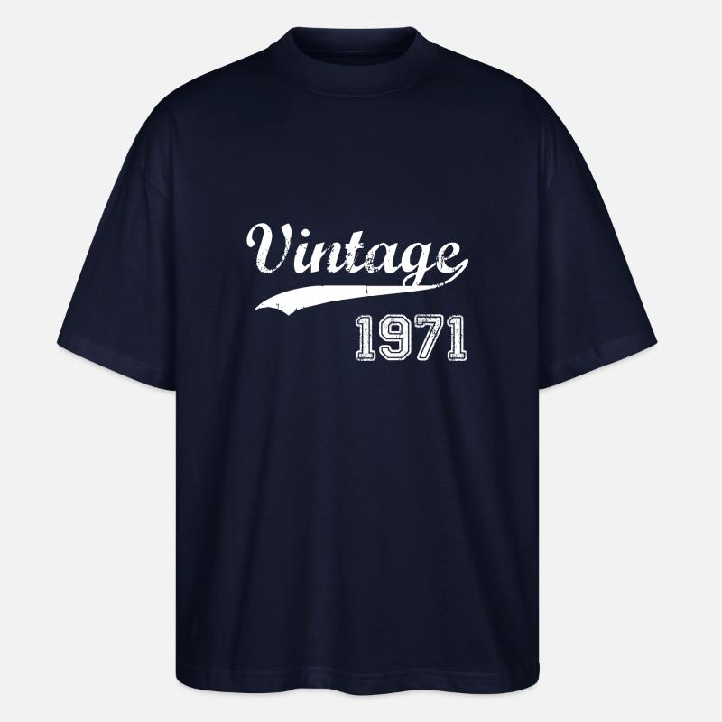 1971 - Stanley/Stella Oversized Unisex Bio T-Shirt Blaster 2.0 - Navy