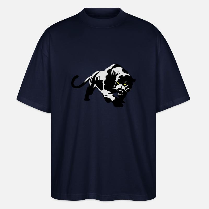 Panther - Stanley/Stella Oversized Unisex Bio T-Shirt Blaster 2.0 - Navy
