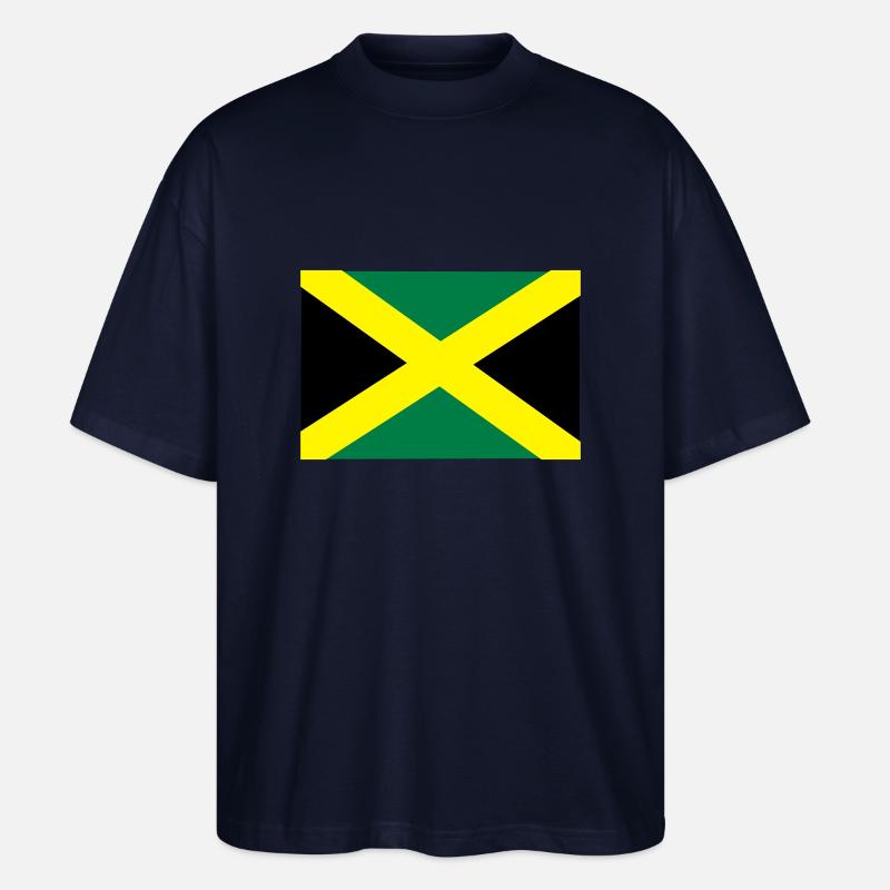 Jamaika - Stanley/Stella Oversized Unisex Bio T-Shirt Blaster 2.0 - Navy