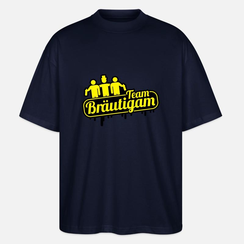 team_braeutigam_ya2 - Stanley/Stella Oversized Unisex Bio T-Shirt Blaster 2.0 - Navy