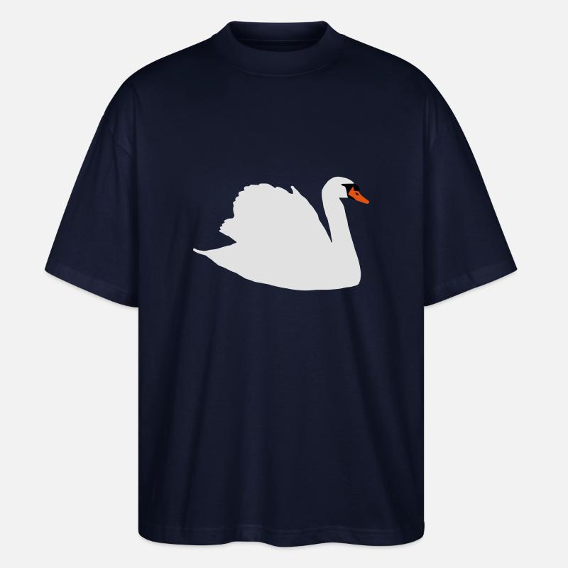 schwan - Stanley/Stella Oversized Unisex Bio T-Shirt Blaster 2.0 - Navy