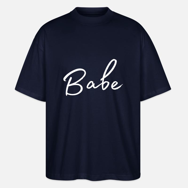 Babe - Stanley/Stella Oversized Unisex Bio T-Shirt Blaster 2.0 - Navy