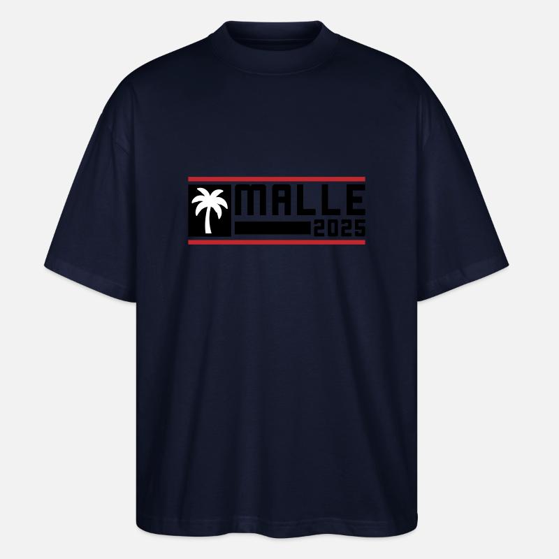 Malle 2025 Palme - Stanley/Stella Oversized Unisex Bio T-Shirt Blaster 2.0 - Navy