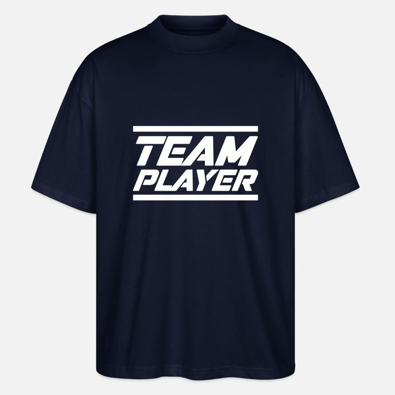 team player - Stanley/Stella Oversized Unisex Bio T-Shirt Blaster 2.0 - Navy