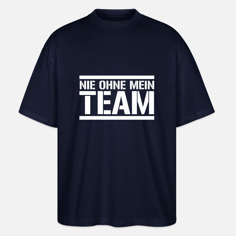 team - Stanley/Stella Oversized Unisex Bio T-Shirt Blaster 2.0 - Navy