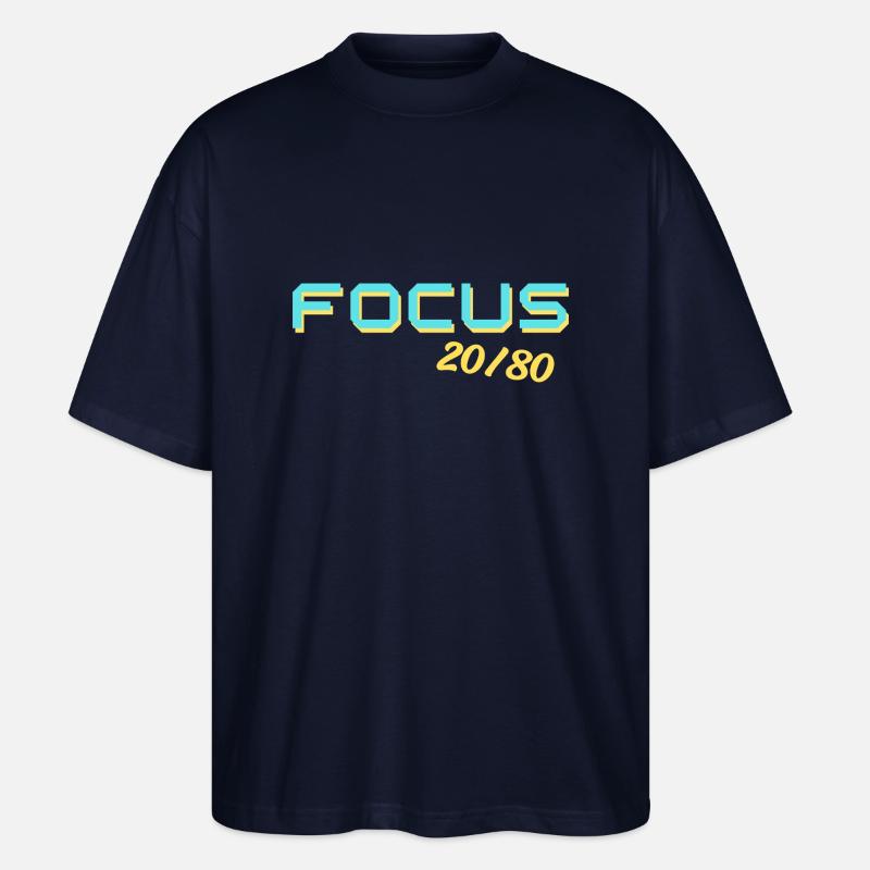 Schwerpunkt 2080 - Stanley/Stella Oversized Unisex Bio T-Shirt Blaster 2.0 - Navy