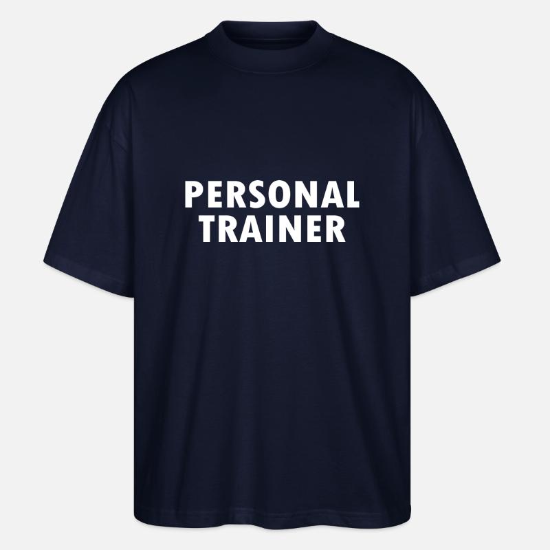 Personal trainer - Stanley/Stella Oversized Unisex Bio T-Shirt Blaster 2.0 - Navy