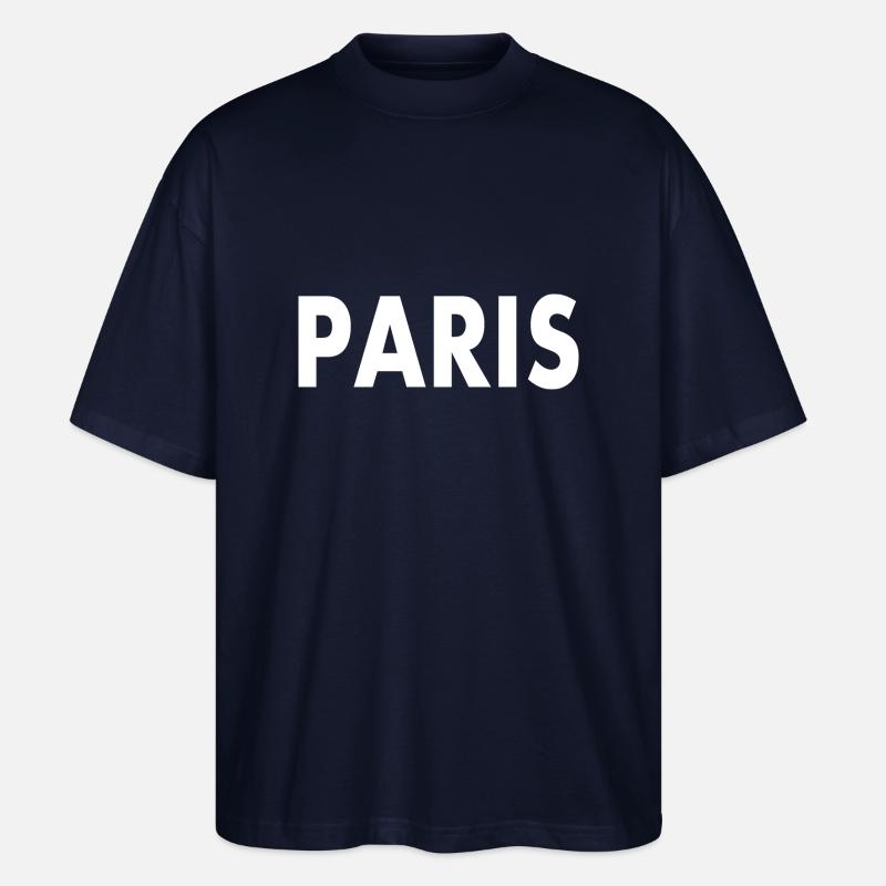 Paris - Stanley/Stella Oversized Unisex Bio T-Shirt Blaster 2.0 - Navy