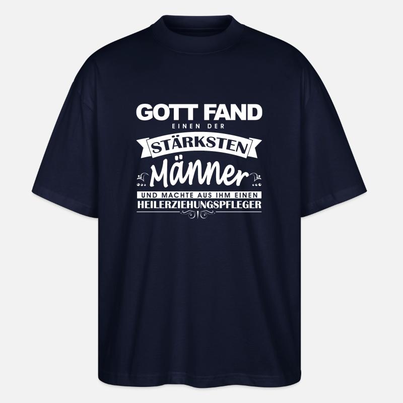 GF Heilerziehungspfleger - Stanley/Stella Oversized Unisex Bio T-Shirt Blaster 2.0 - Navy