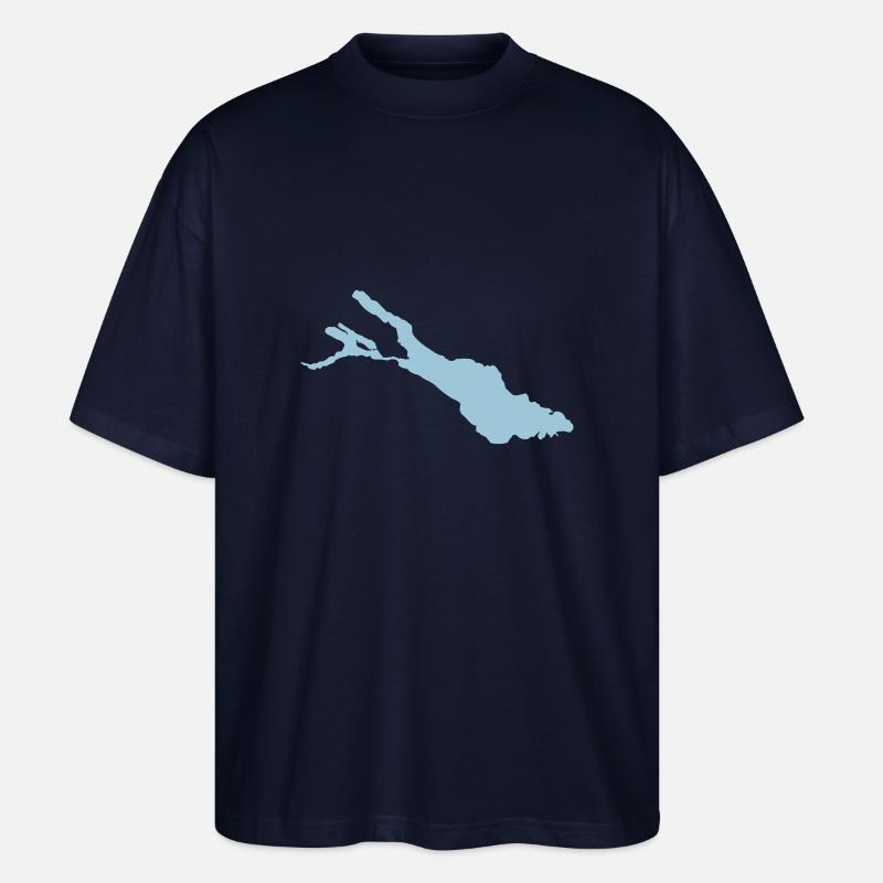 Bodensee - Stanley/Stella Oversized Unisex Bio T-Shirt Blaster 2.0 - Navy