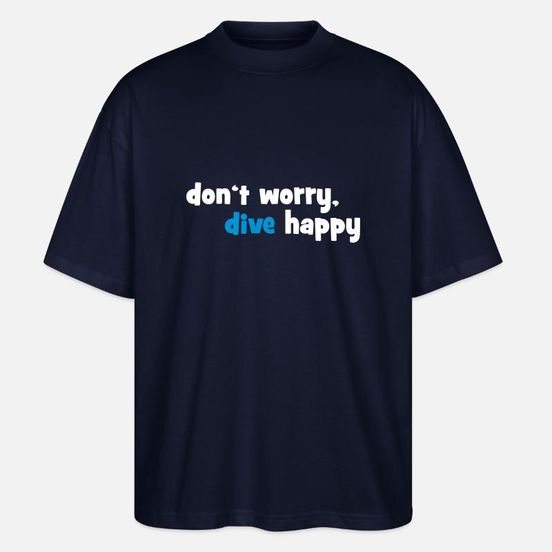 tauchen - Stanley/Stella Oversized Unisex Bio T-Shirt Blaster 2.0 - Navy