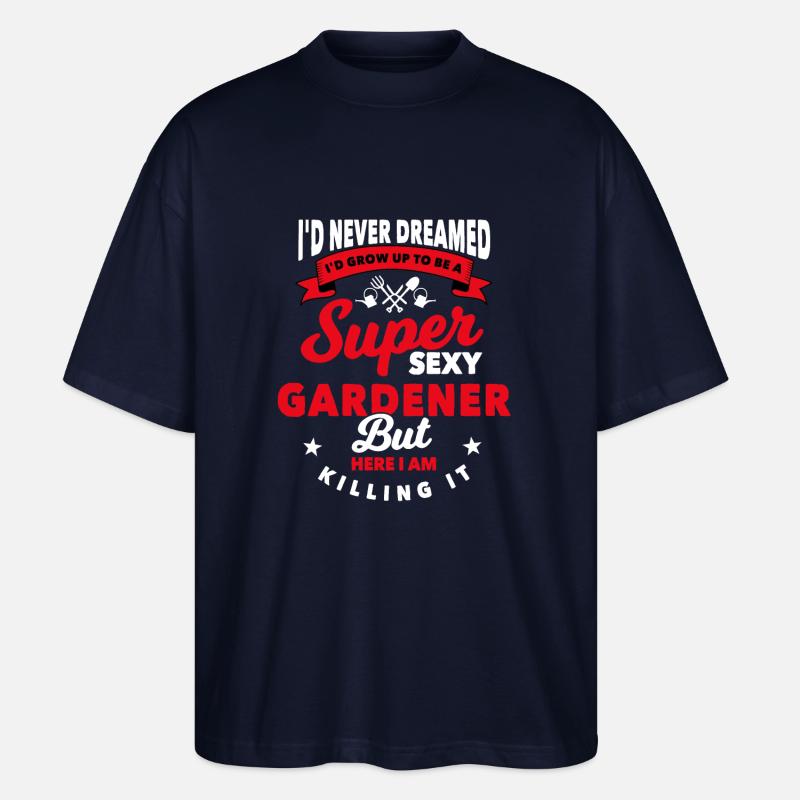 Gärtner - Stanley/Stella Oversized Unisex Bio T-Shirt Blaster 2.0 - Navy