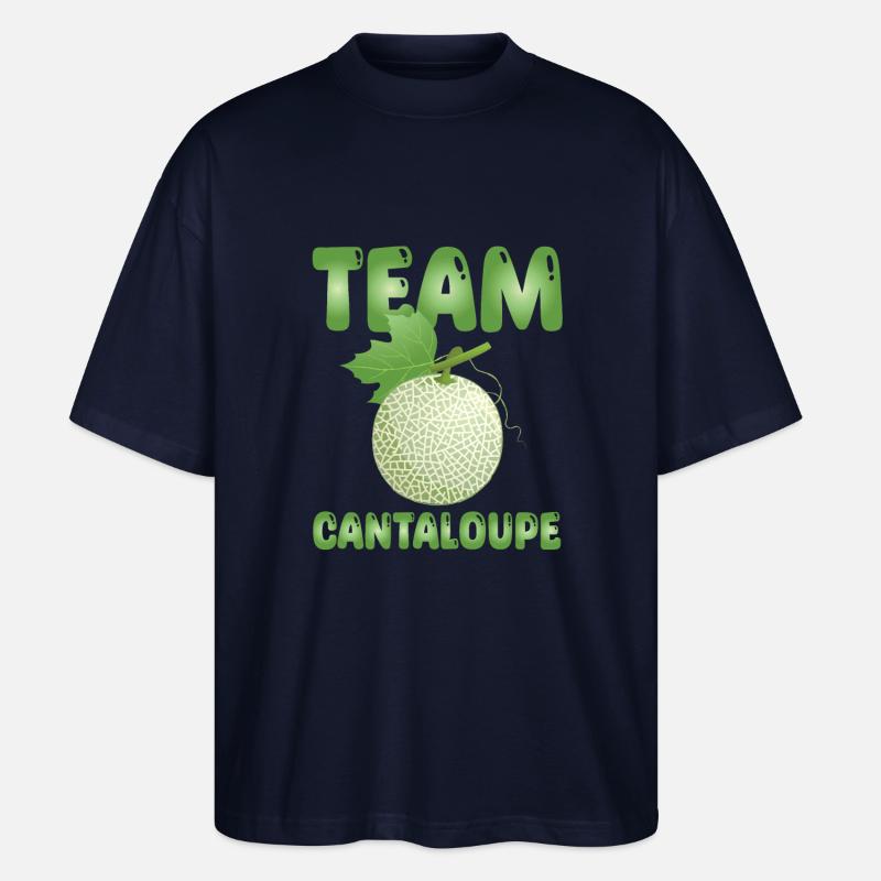 Team Cantaloupe-Melone - Stanley/Stella Oversized Unisex Bio T-Shirt Blaster 2.0 - Navy