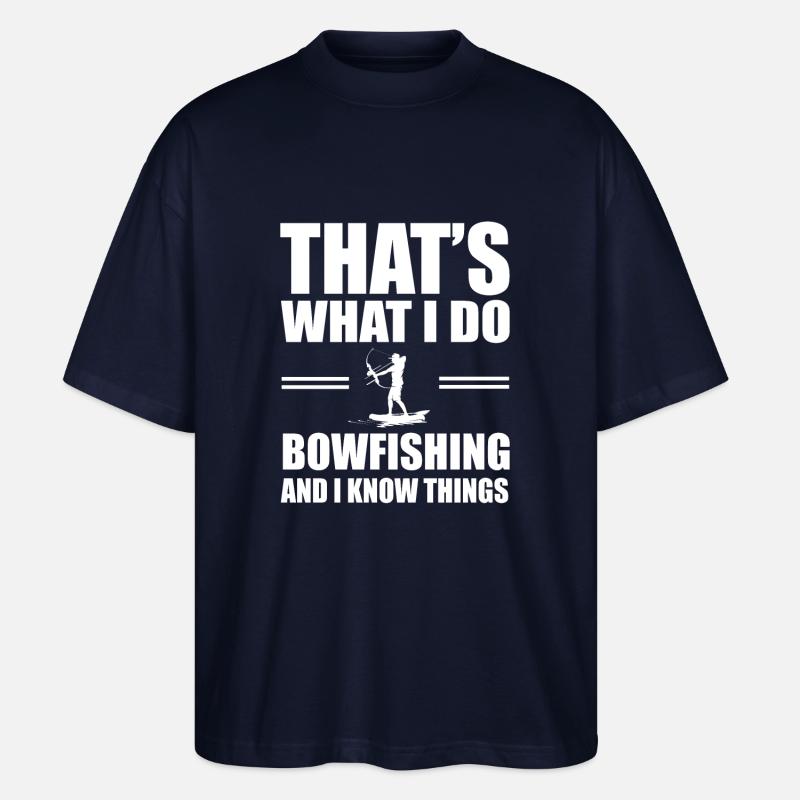 Bogenfischen - Stanley/Stella Oversized Unisex Bio T-Shirt Blaster 2.0 - Navy