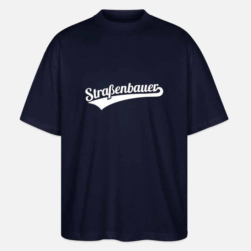 Strassenbauer - Stanley/Stella Oversized Unisex Bio T-Shirt Blaster 2.0 - Navy