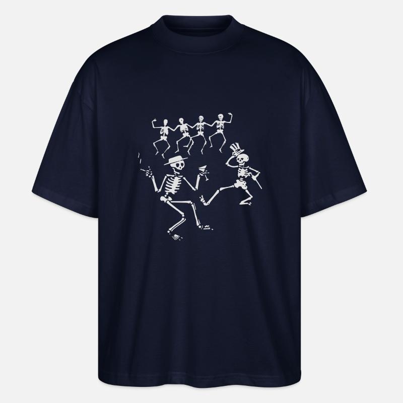 dancemacabre - Stanley/Stella Oversized Unisex Bio T-Shirt Blaster 2.0 - Navy