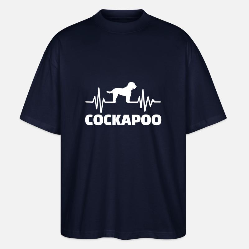 Cockapoo - T-shirt bio Blaster 2.0 coupe oversize Stanley/Stella Unisexe - marine