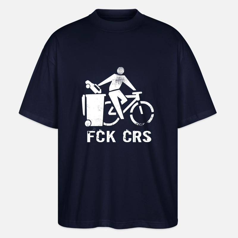 FCK CRS - T-shirt bio Blaster 2.0 coupe oversize Stanley/Stella Unisexe - marine