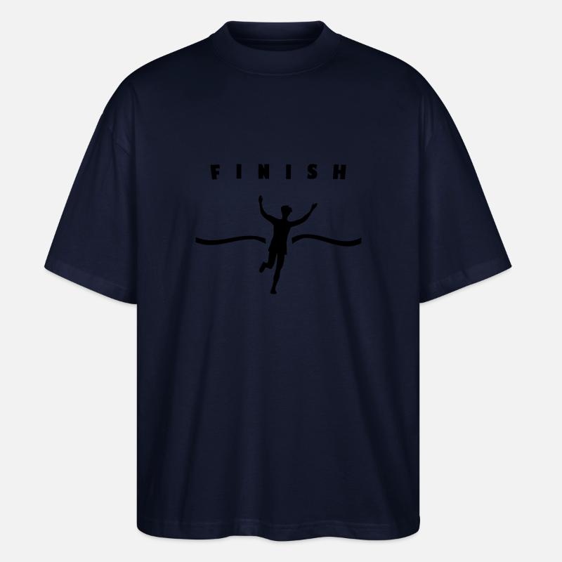 Läufer Sieger - Stanley/Stella Oversized Unisex Bio T-Shirt Blaster 2.0 - Navy