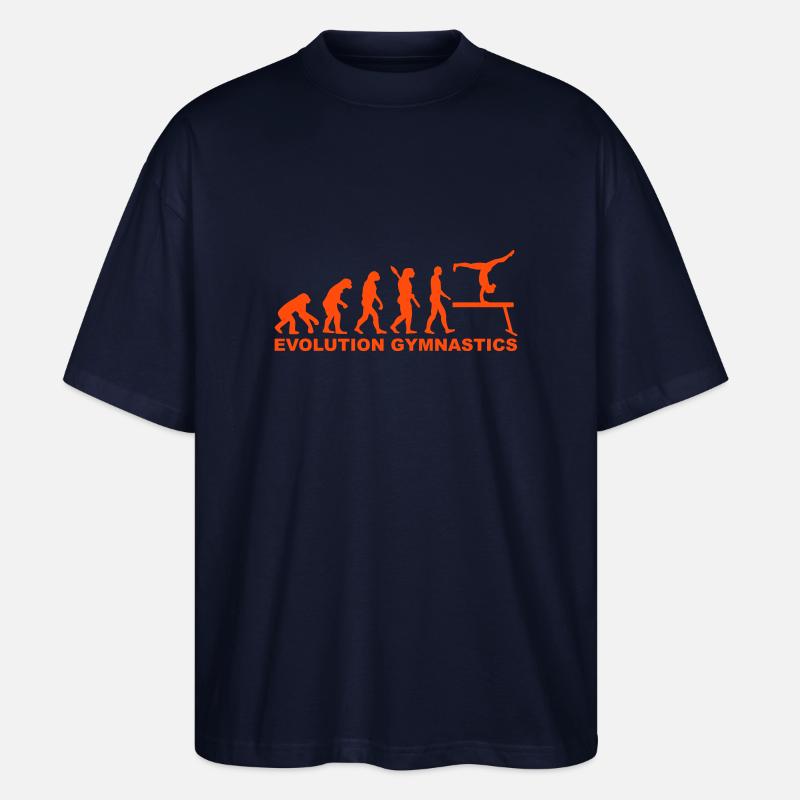 Evolution Gymnastics - T-shirt bio Blaster 2.0 coupe oversize Stanley/Stella Unisexe - marine