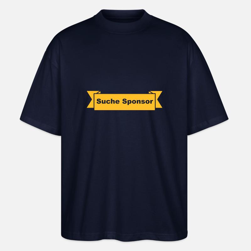 Suche Sponsor - Stanley/Stella Oversized Unisex Bio T-Shirt Blaster 2.0 - Navy