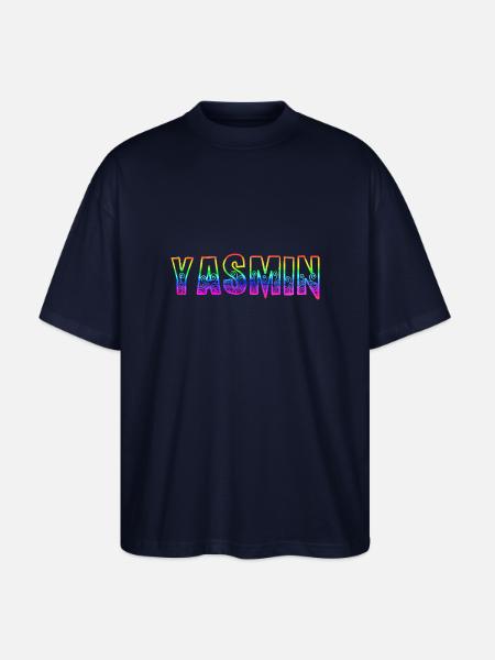 yasmin rs regenbogen - Stanley/Stella Oversized Unisex Bio T-Shirt Blaster 2.0 - Navy