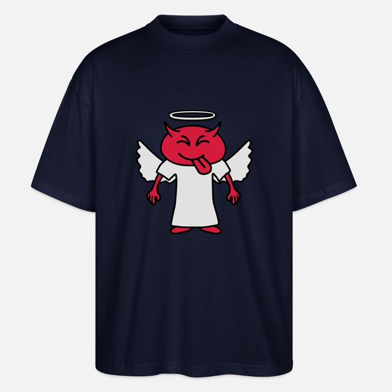 Cheeky Devil - Stanley/Stella Oversized Unisex Bio T-Shirt Blaster 2.0 - Navy