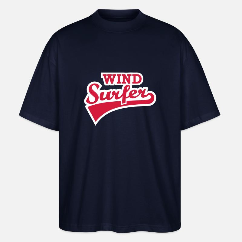 Windsurfer - Stanley/Stella Oversized Unisex Bio T-Shirt Blaster 2.0 - Navy