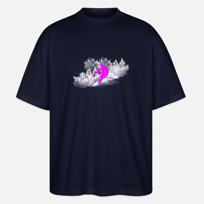 Freerider - Stanley/Stella Oversized Unisex Bio T-Shirt Blaster 2.0 - Navy