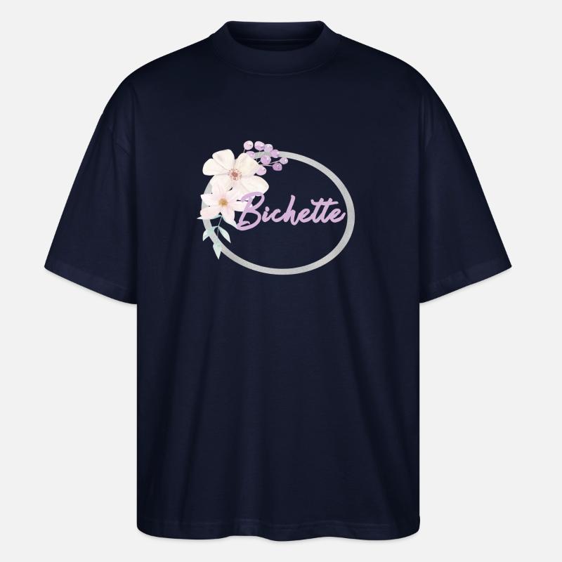 Bichette (Begriffsklärung) - Stanley/Stella Oversized Unisex Bio T-Shirt Blaster 2.0 - Navy