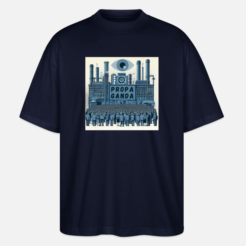 Propaganda - Stanley/Stella Oversized Unisex Bio T-Shirt Blaster 2.0 - Navy