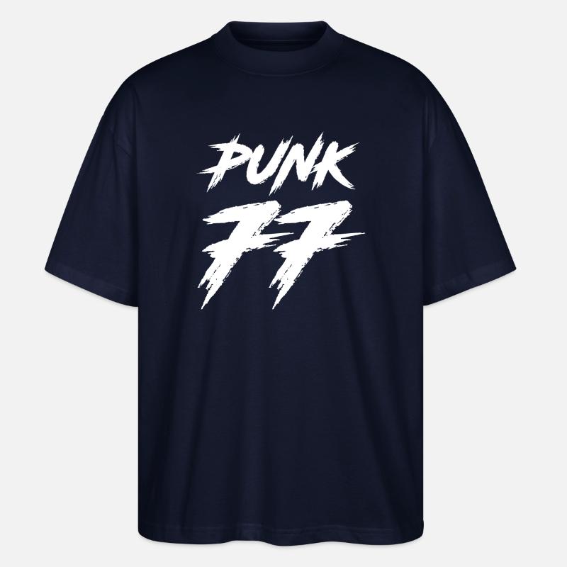 PUNK - Stanley/Stella Oversized Unisex Bio T-Shirt Blaster 2.0 - Navy