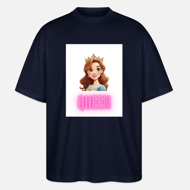Queen - Stanley/Stella Oversized Unisex Bio T-Shirt Blaster 2.0 - Navy