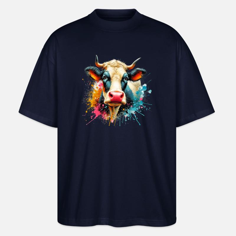 Kuh - Stanley/Stella Oversized Unisex Bio T-Shirt Blaster 2.0 - Navy