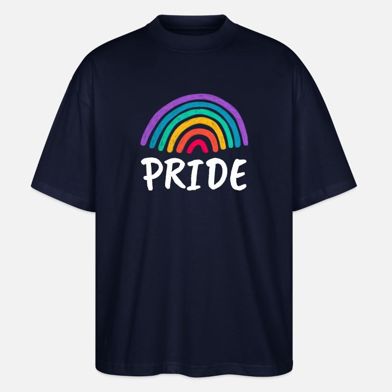Pride - Stanley/Stella Oversized Unisex Bio T-Shirt Blaster 2.0 - Navy