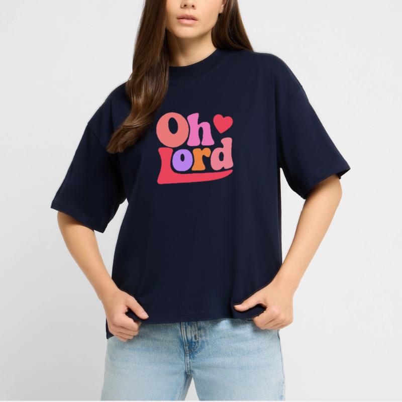 Oh Lord Stanley/Stella Oversized Unisex Organic T-shirt Blaster 2.0